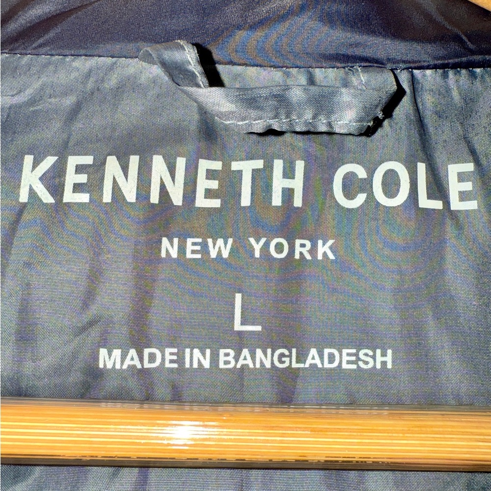 Kenneth Cole Men's Black Quilted Puffer Jacket Large - Picture 3 of 5